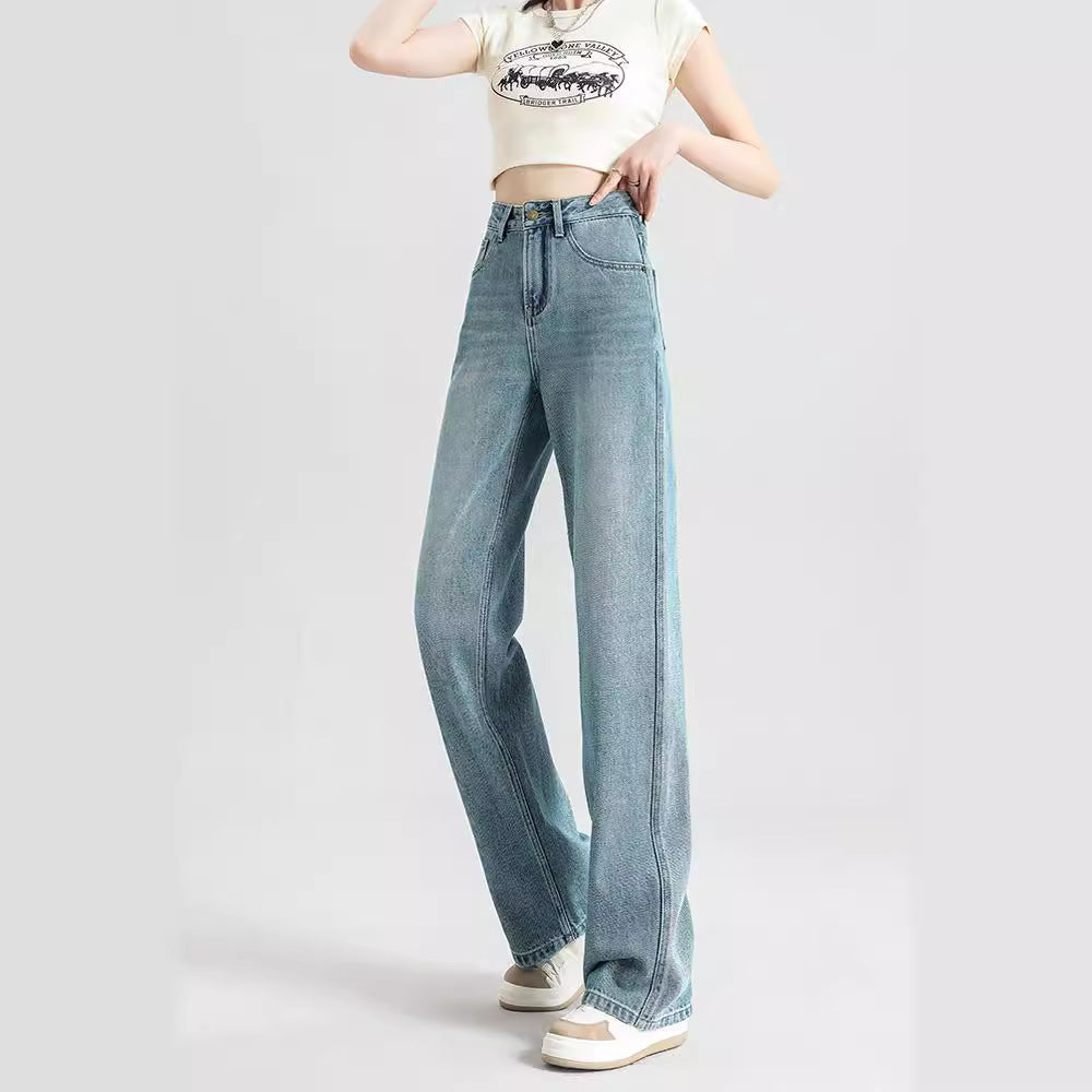 Narrow Wide-Leg Jeans — Women&