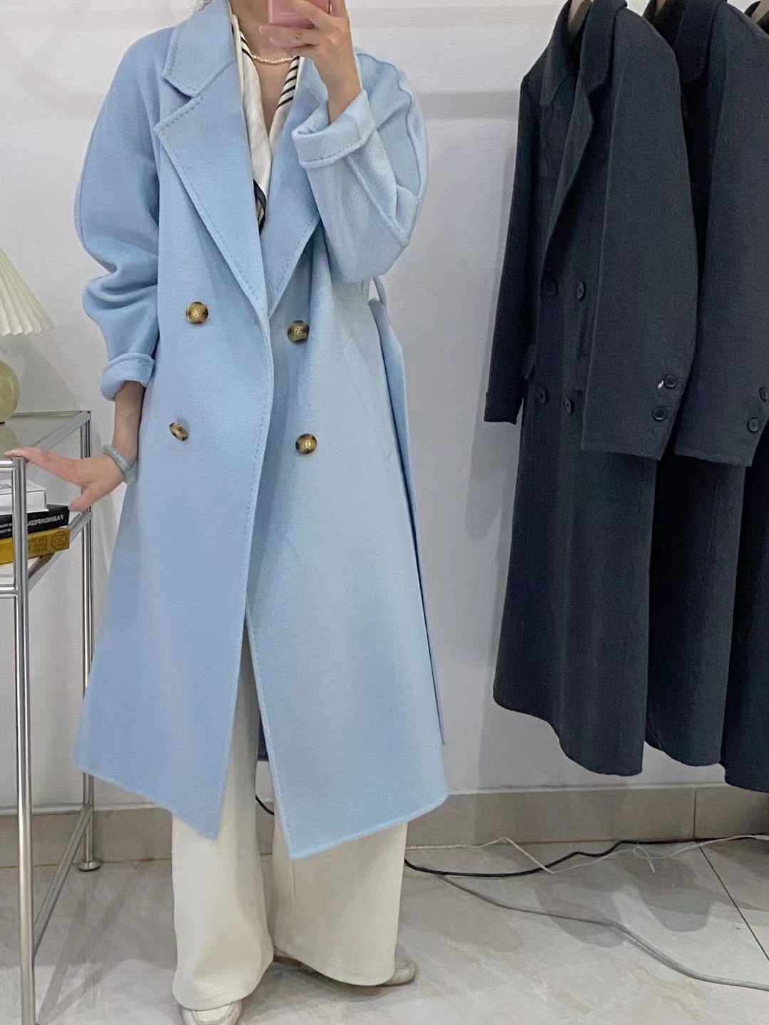 Reversible Wool Coat — 15 Colours
