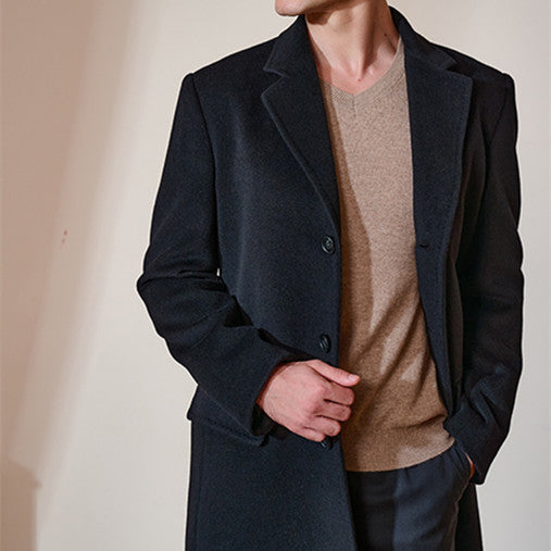 ShopBAM — Cashmere Coat — Mid-Length Black