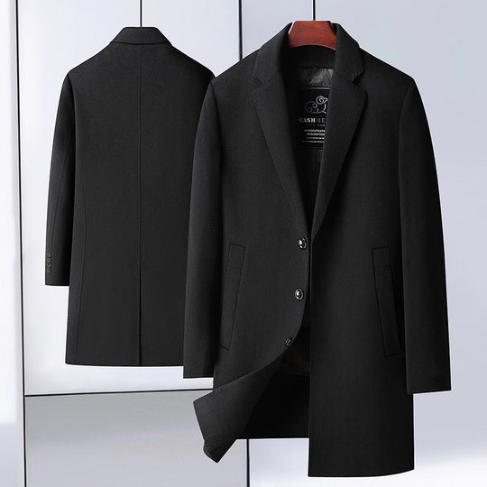 Goose Down Coat — Removable Liner