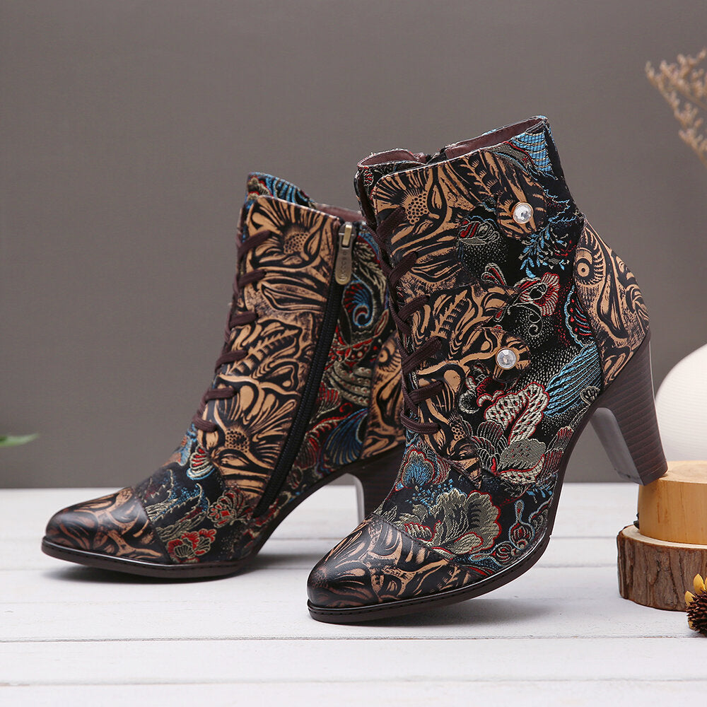 ShopBAM — Pointed Toe Short Boots — Women's