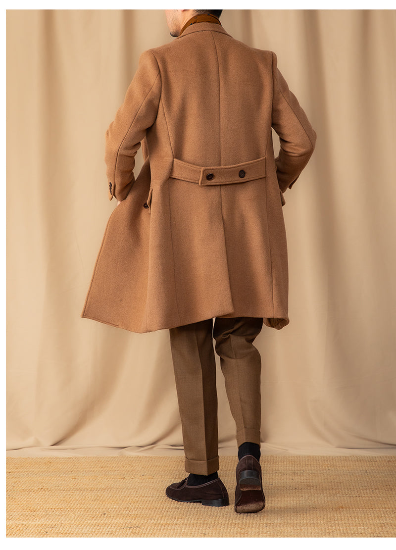 50% Wool Thermal Mid-Length Jacket — Men&