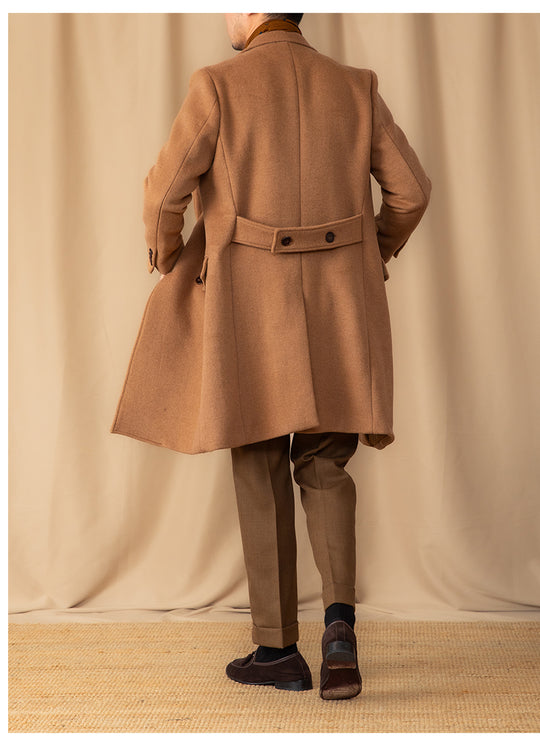 50% Wool Thermal Mid-Length Jacket — Men&