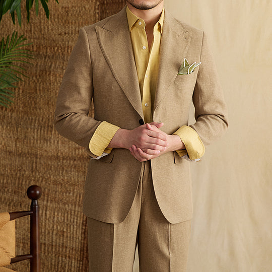 Lyocell Slim-Fit Suit Set — Men&