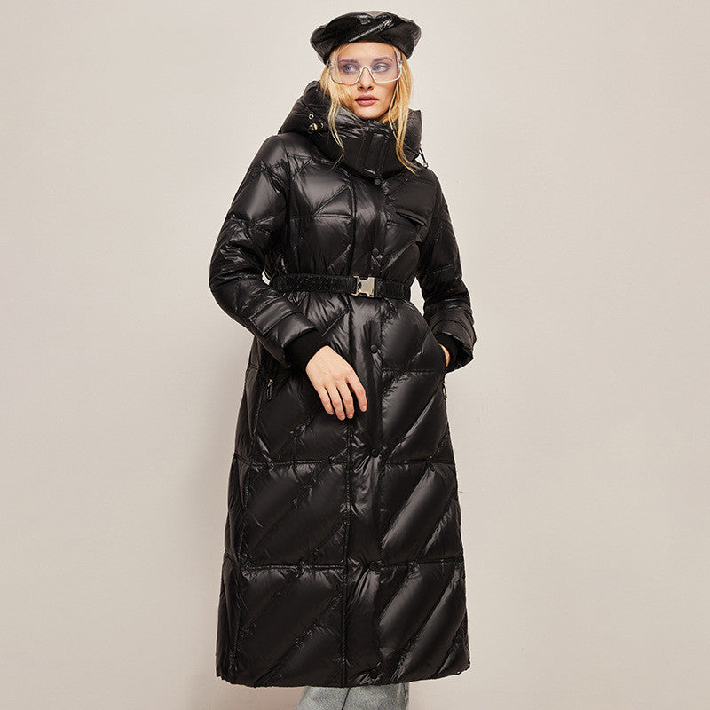 ShopBAM — Oversized Wool Blend Coat — Belted