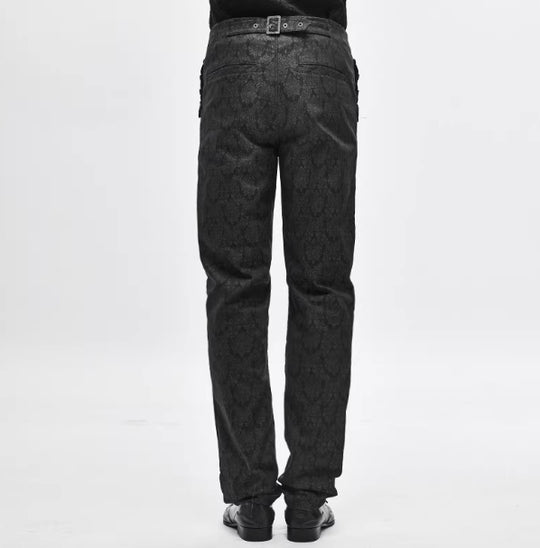 Embroidered Chinese Knot Pants — Men&