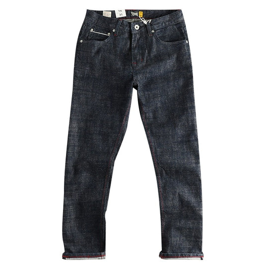 Heavy 14oz Bamboo High-Cotton American Retro Denim — Classic Blue