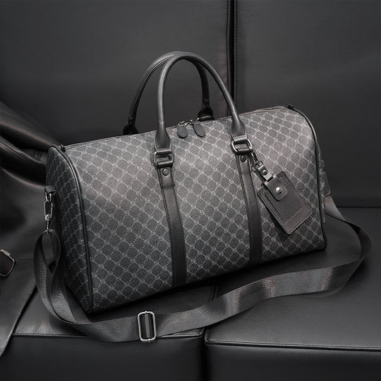 Plaid Travel Handbag