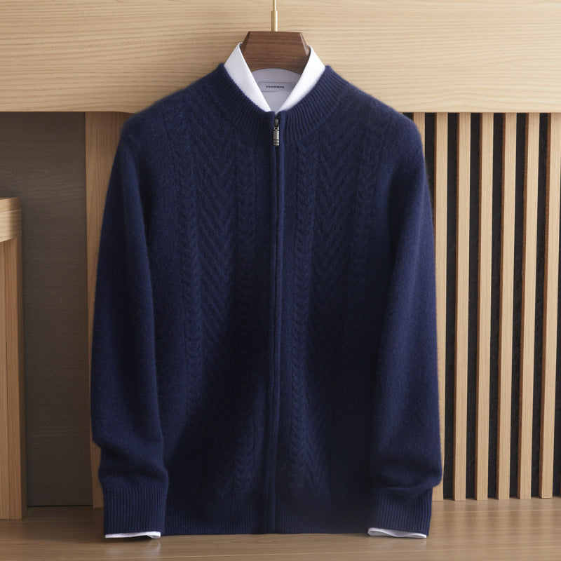 Cashmere Twisted Sweater Coat