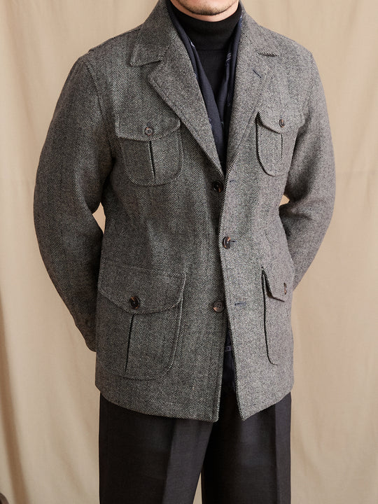 Wool Suit Collar Business Jacket — Men&