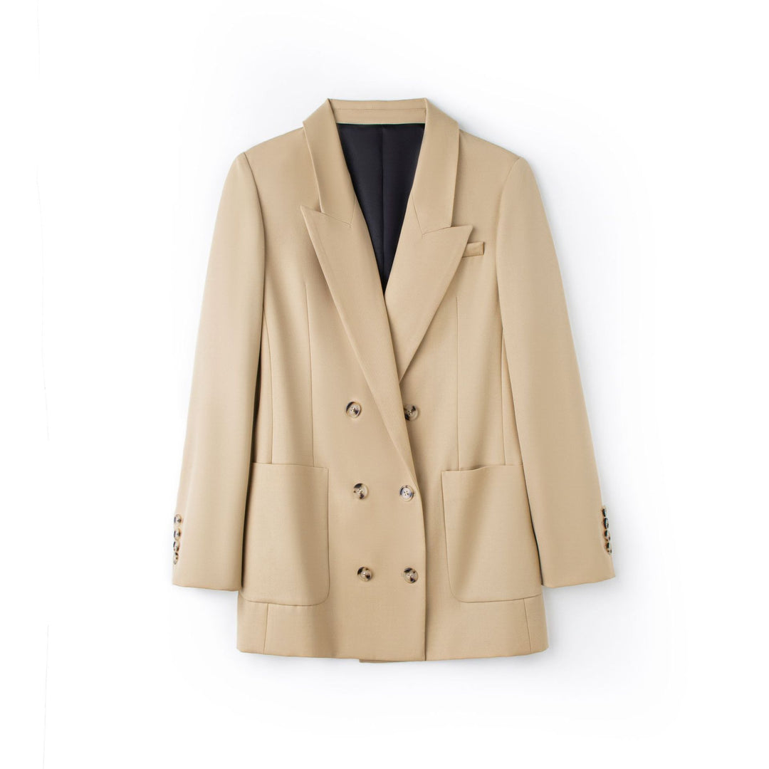 Tailored Wool Blazer — Women&