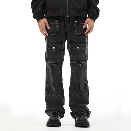 ShopBAM — American Retro Multi-Pocket Jeans — Women&