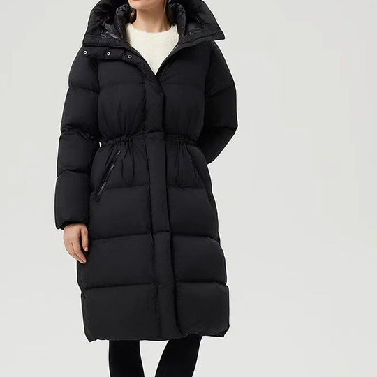 ShopBAM — Hooded Casual Long Down Jacket