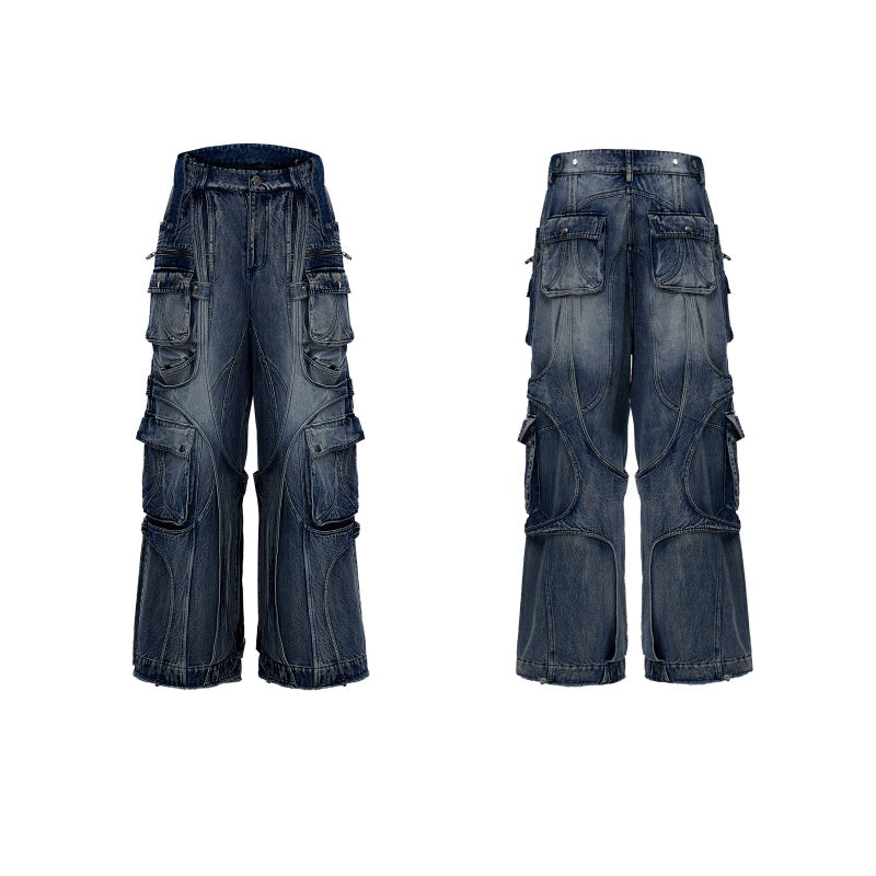 Vintage Wash Wide-Leg Jeans — Women&