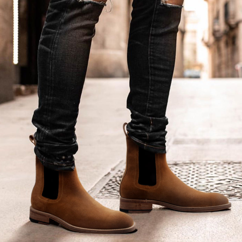 ShopBAM — Handmade Genuine Leather Retro Boots — Men's
