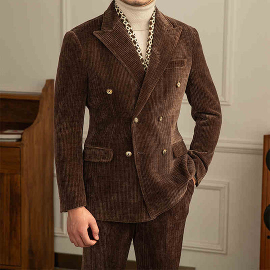ShopBAM — Double-Breasted Suit Set — Men&