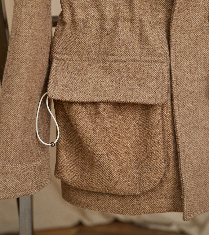 Wool Coat — Stand Collar, Heavyweight