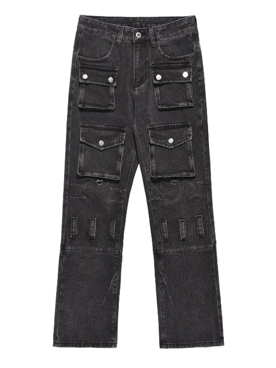 American Retro Multi-Pocket Jeans — Women&