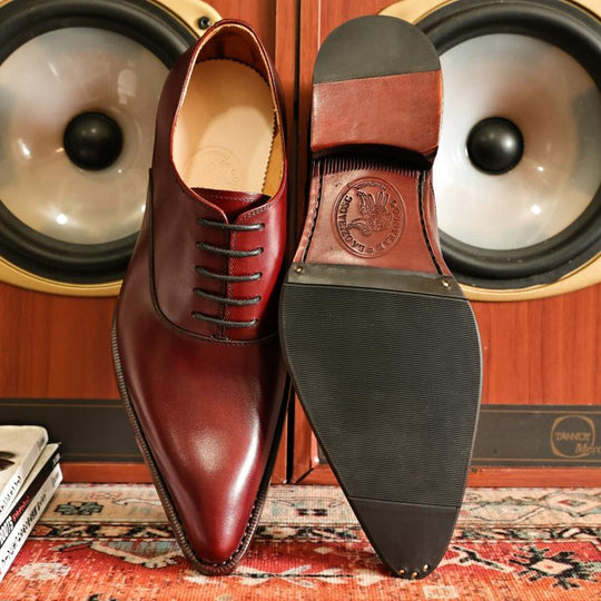 Goodyear Handmade Super Pointed Toe Shoes — Men&