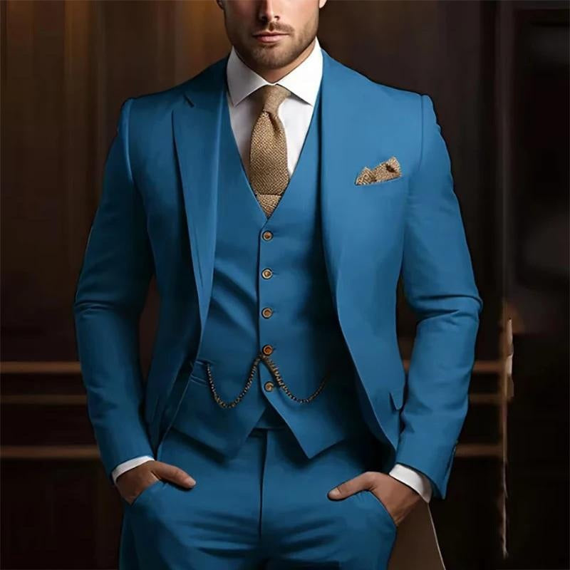 Gentleman Three-Piece Suit