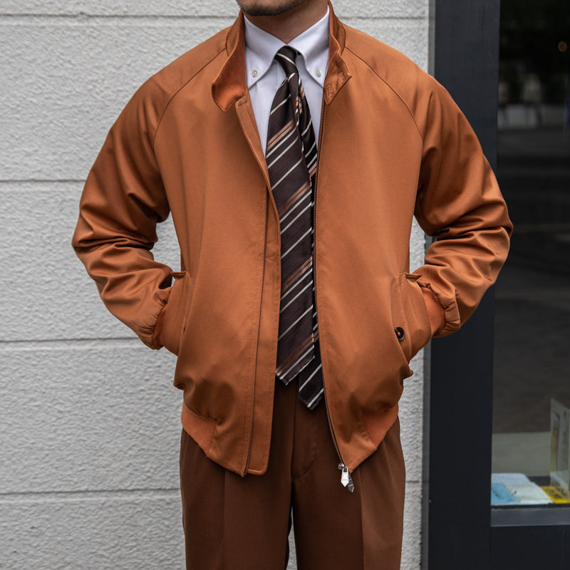Vintage Stand-Up Collar Jacket — Men&