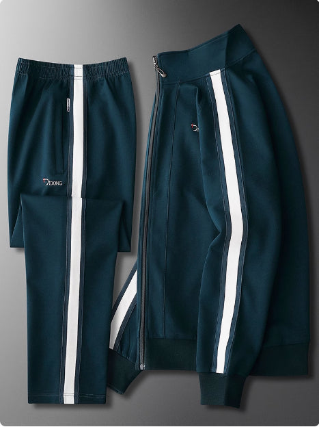 Cotton Two-Piece Tracksuit — Men&