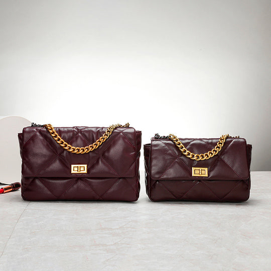 ShopBAM — Sheepskin Chain Bag — Women&