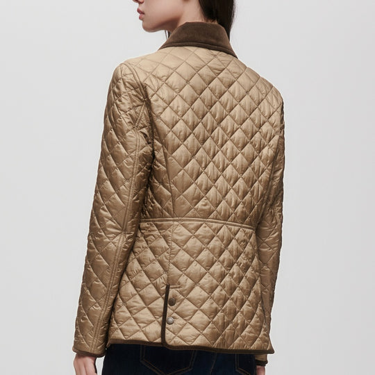 Short Cotton Jacket — Light Orange