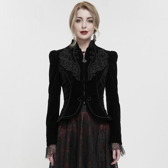 ShopBAM — Goth Court Style Artistic Jacket — Women&