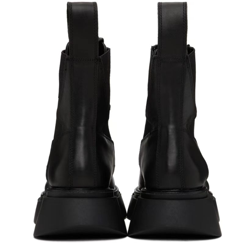 Leather Martin Boots — Men&