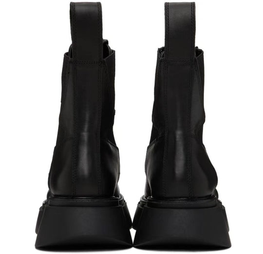 Leather Martin Boots — Men&