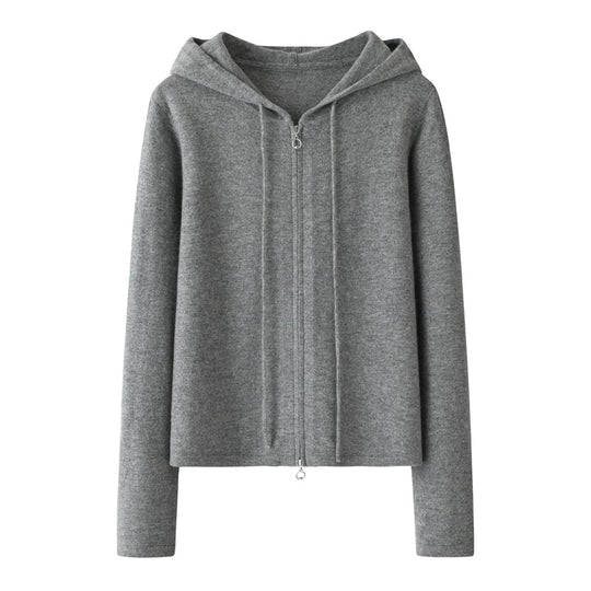 ShopBAM — Hooded Cashmere Sweater — Women&