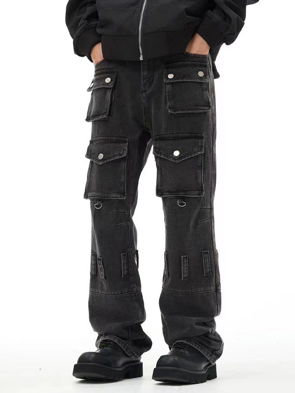 American Retro Multi-Pocket Jeans — Women&