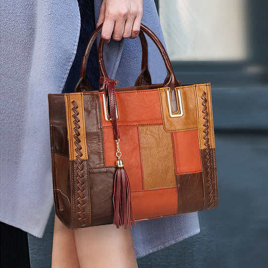 ShopBAM — Geometric Pattern Messenger Bag