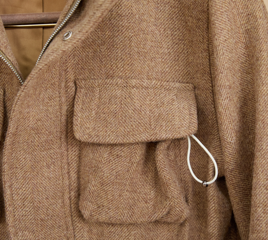 Wool Coat — Stand Collar, Heavyweight