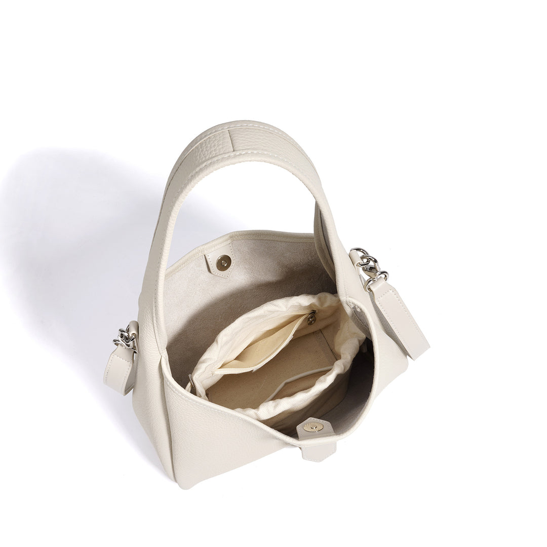 Minimalist Leather Shoulder Bag — Women&