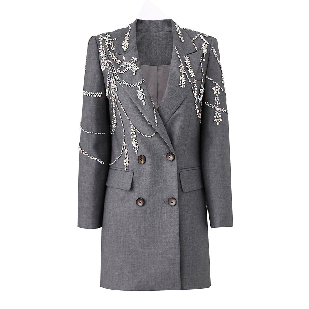 ShopBAM — Beaded A-Line Business Suit & Dress — Women's