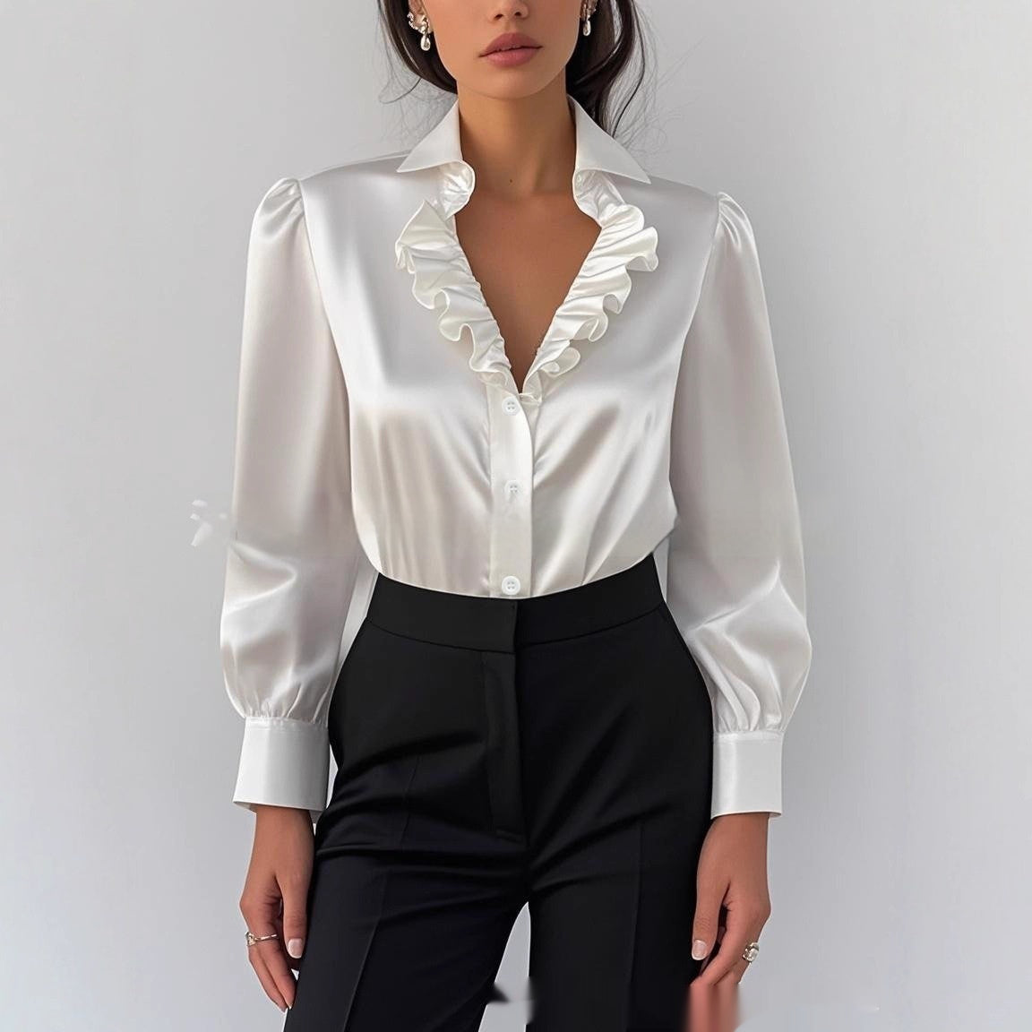 ShopBAM — French Lace Blouse — Women's
