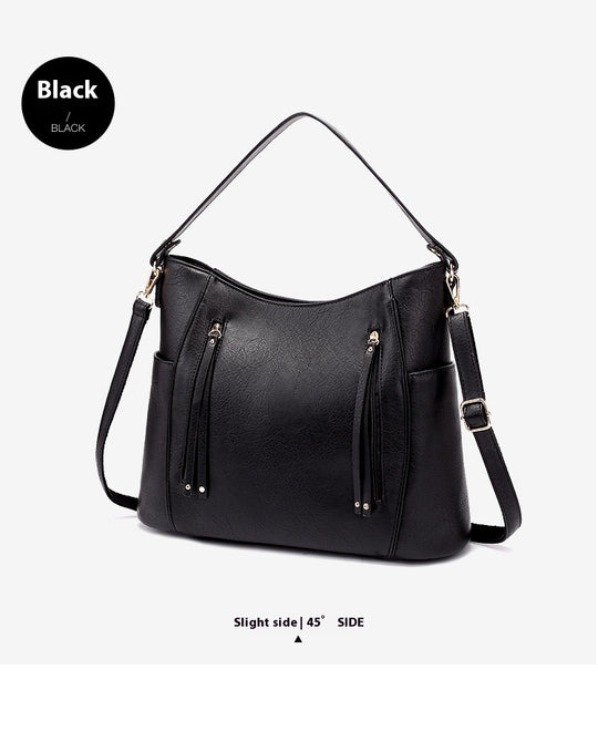 Vintage Leather Hobo Bag — Women&