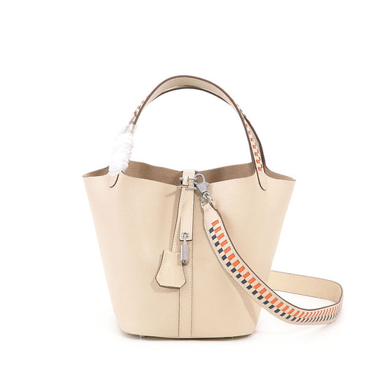 Leather Bucket Bag — Women&