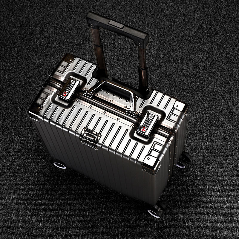 ShopBAM — Horizontal Square Aluminum Frame Draw-bar Luggage Boarding Machine