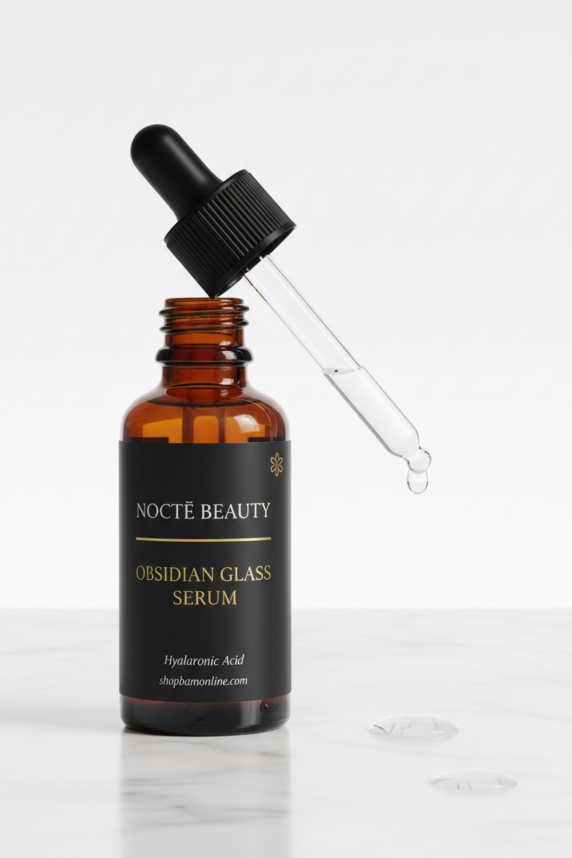 NOCTĒ Beauty — NOCTĒ Beauty — Glass Skin Hyaluronic Acid Serum · Deep Hydration
