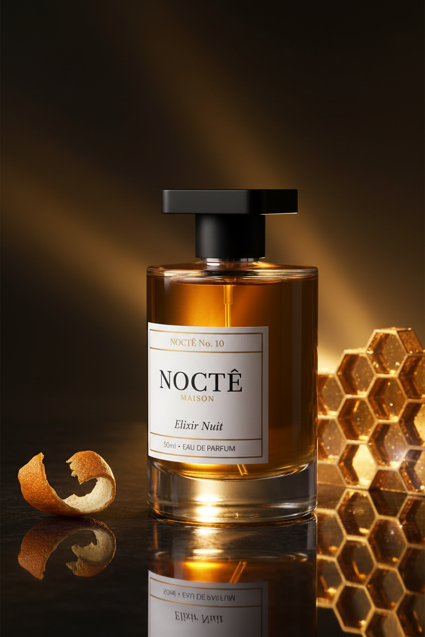 NOCTĒ Fragrance House — NOCTÉ MAISON No. 10 — Elixir Nuit — Inspired by Jean Paul Gaultier