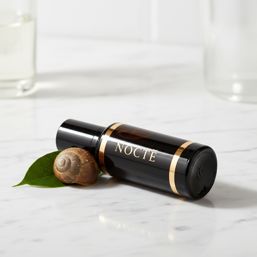 NOCTĒ Beauty — NOCTĒ Beauty — Snail Mucin 96% Essence · Barrier Repair + Glow