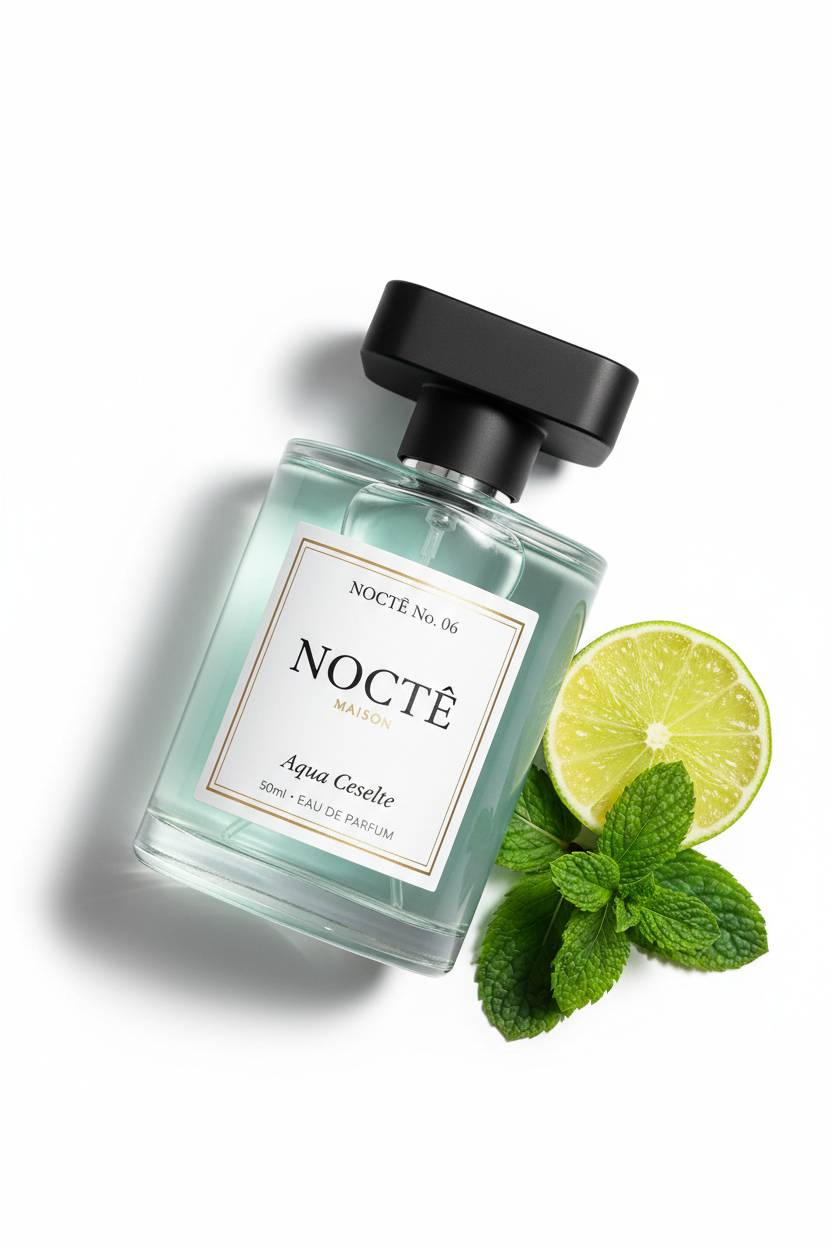 NOCTĒ Fragrance House — NOCTÉ MAISON No. 6 — Aqua Celeste — Inspired by Maison Francis Kurkdjian