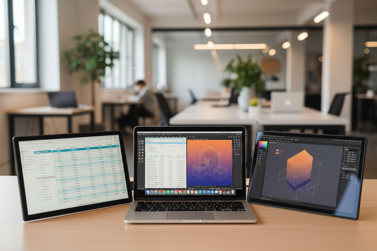 ShopBAM — Foldable Triple-Screen Laptop Extender