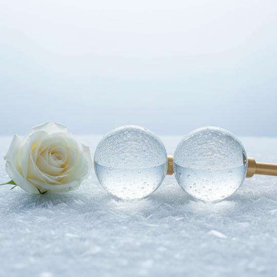 NOCTĒ Beauty Cryotherapy Ice Globes Facial Massager