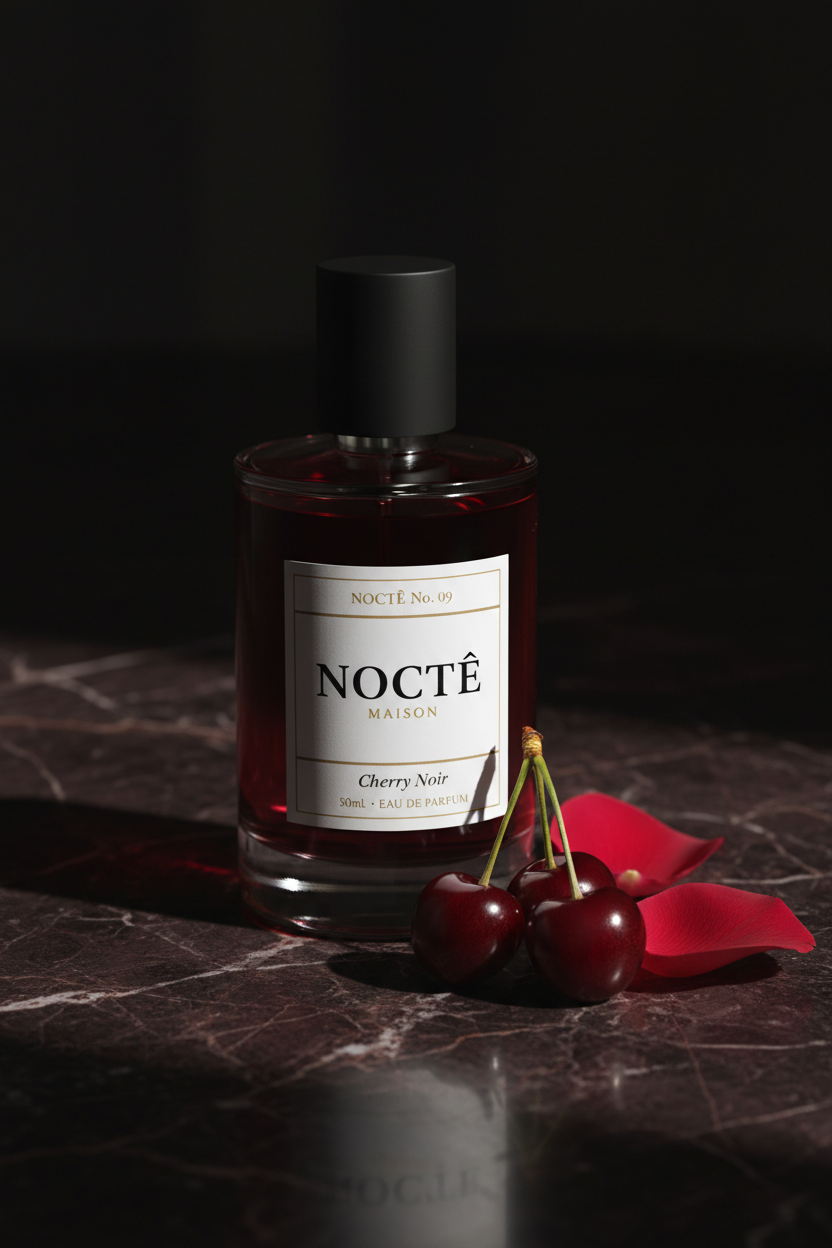 NOCTĒ Fragrance House — NOCTÉ MAISON No. 9 — Cherry Noir — Inspired by Tom Ford