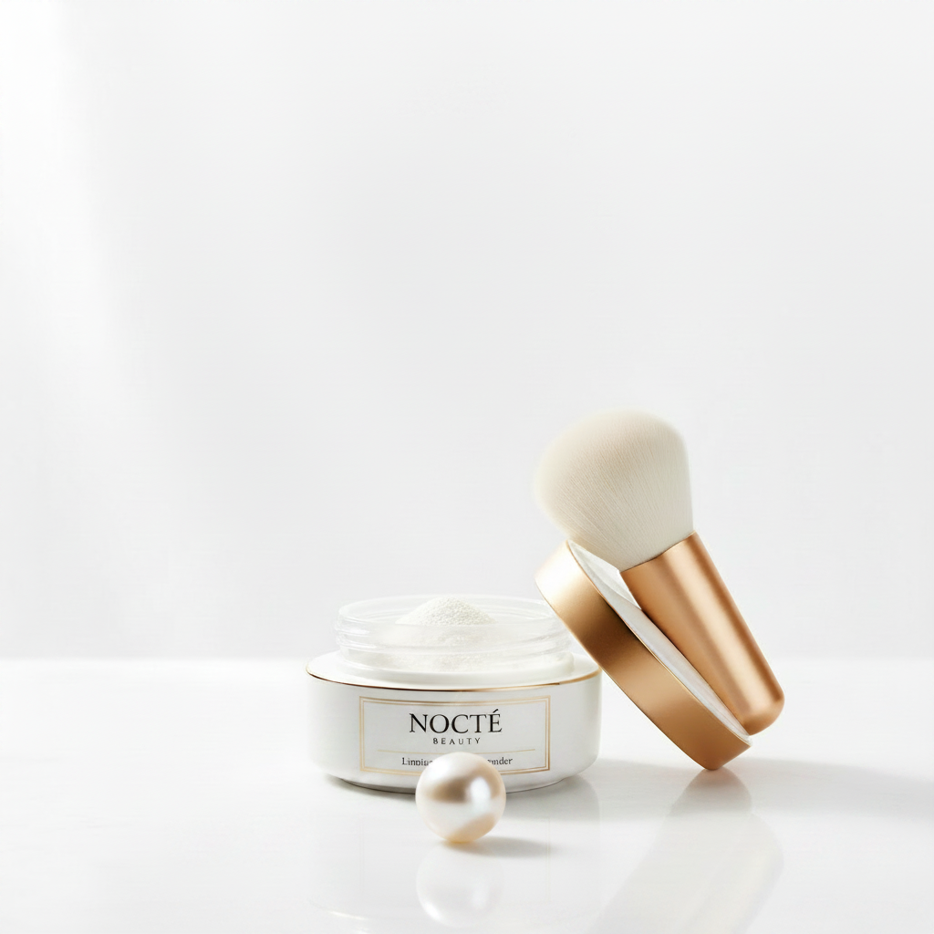 NOCTĒ Beauty — Luminous Setting Powder · Brighter White