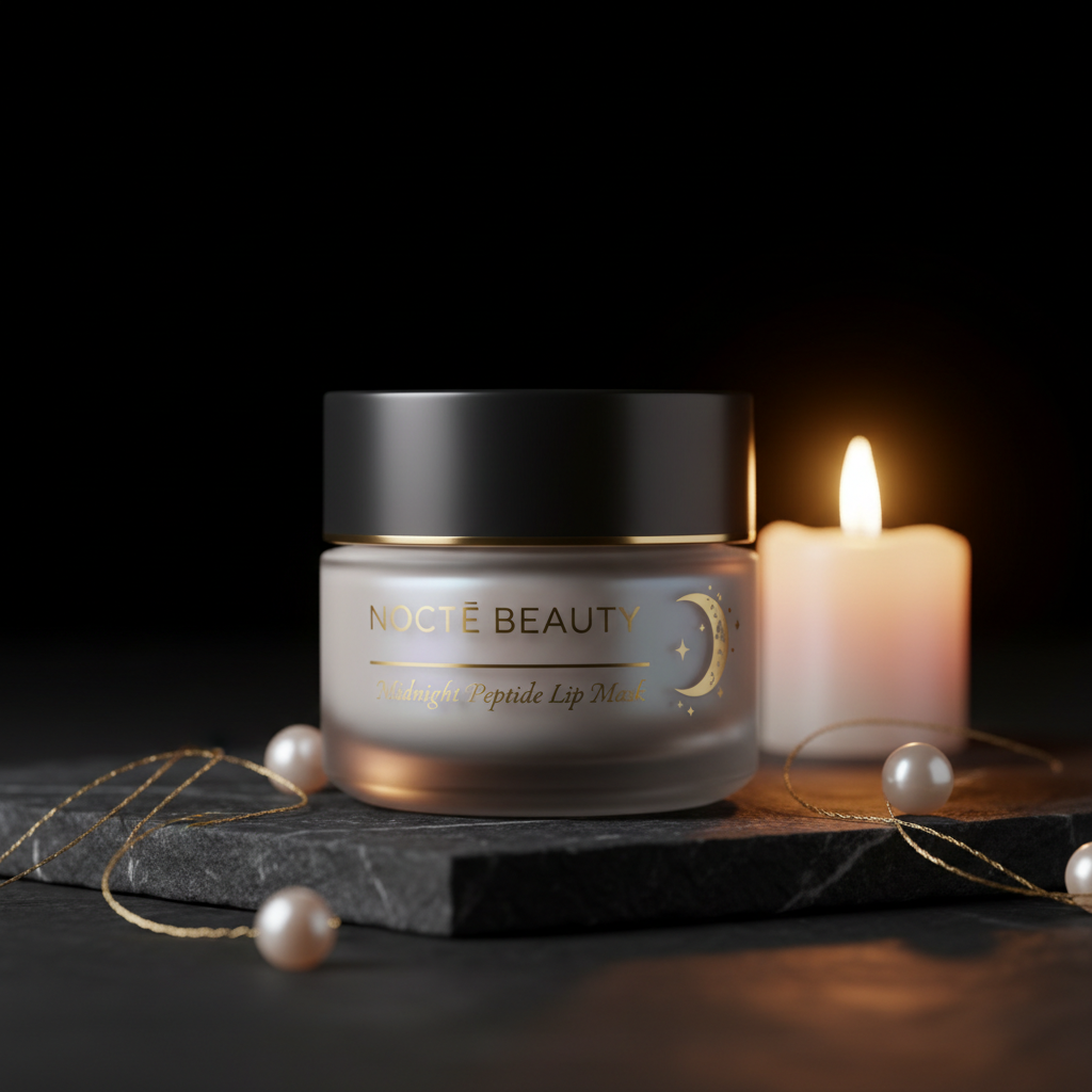 NOCTĒ Beauty — Midnight Peptide Lip Mask